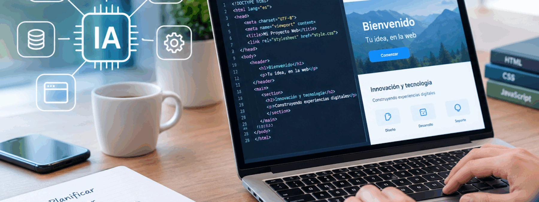 “Introducción al desarrollo Web en la era de la IA”